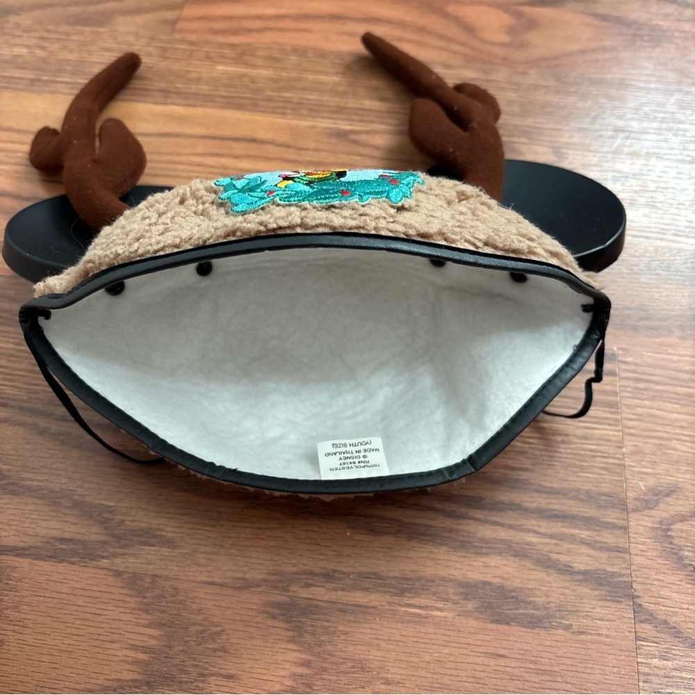 Disney Mickey Ears Hat - Pluto Reindeer Christmas Hat - Picture 3 of 4